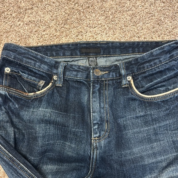 Men’s ALFANI Medium Wash Straight Leg Jeans Sz 30x30 Vintage Style Back Pocket - Picture 3 of 8